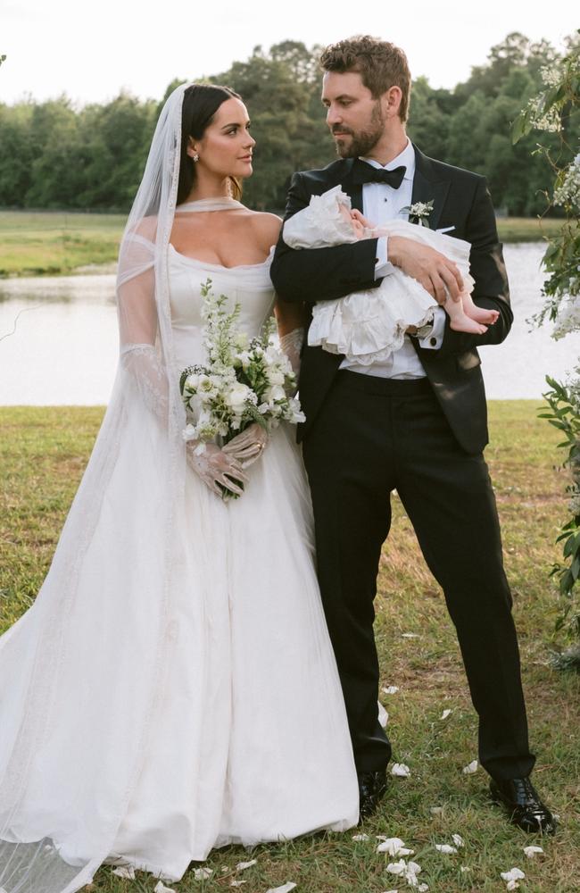 Natalie Joy and Nick Viall’s official wedding photos. Picture: Sarah Partain