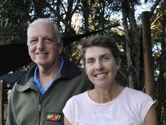 Brett and Lisa Vercoe have begun a project to restore lowland rainforest on their recently purchased Orara Valley property. After removing grazing cattle, the couple have planted more than 1000 trees and have more seedlings on the way. In six months they have already seen new growth along the riparian zone along the two creeks which form part of the property's boundary. Photo:Tim Jarrett