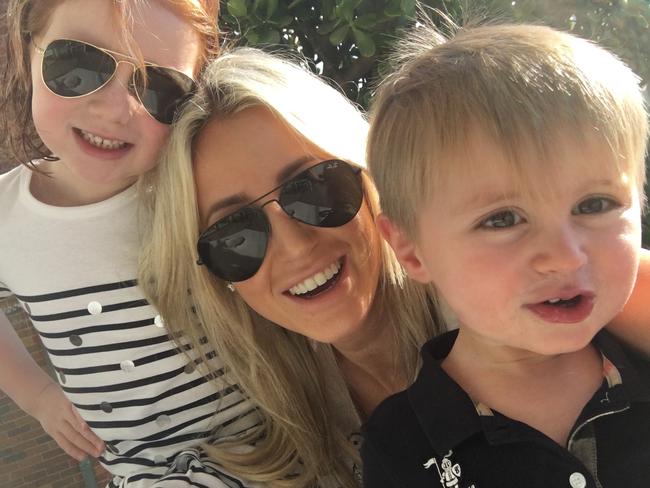 Roxy Jacenko and her children, Hunter & Pixie. Source: Instagram