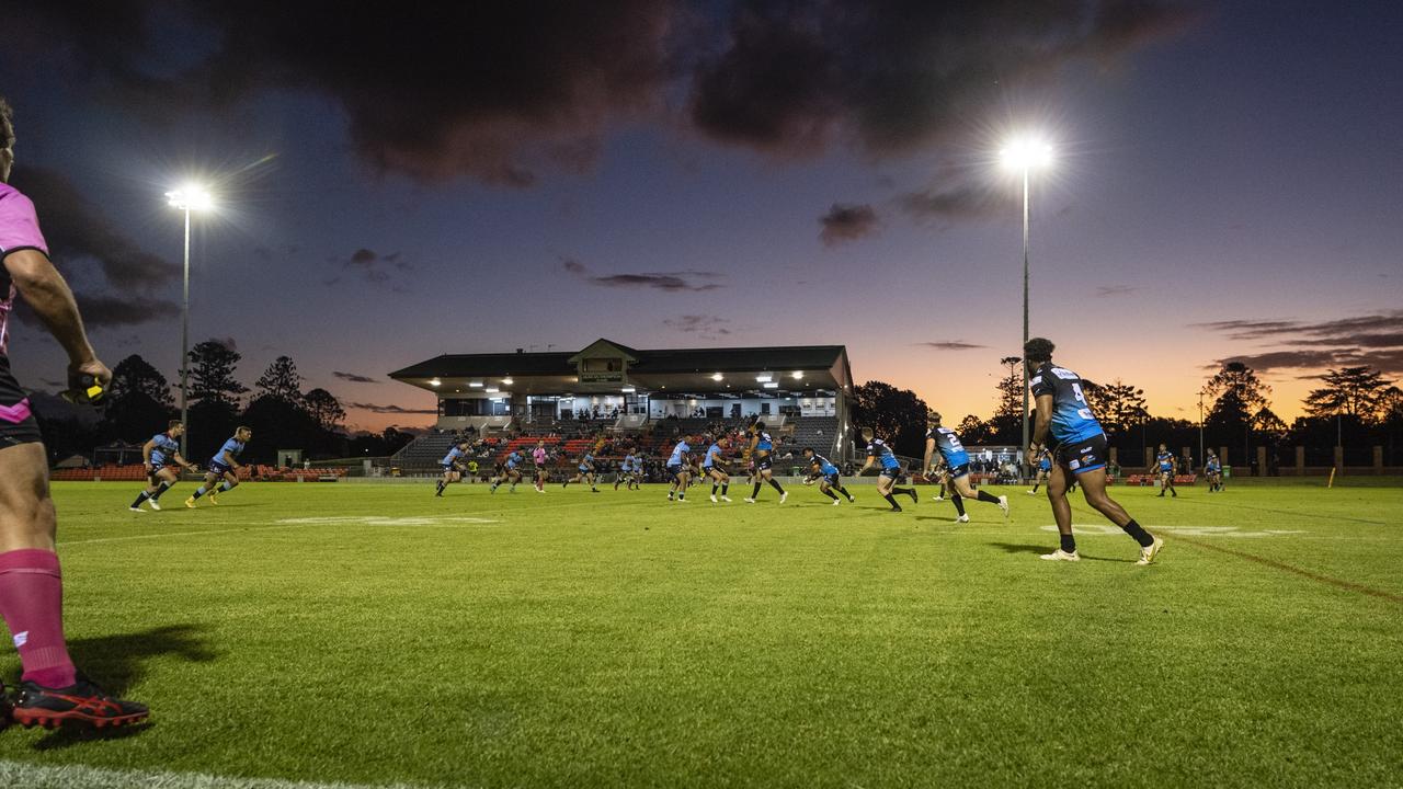 Western Clydesdales against Northern Pride in Hostplus Cup rugby league at Clive Berghofer Stadium. Picture: Kevin Farmer