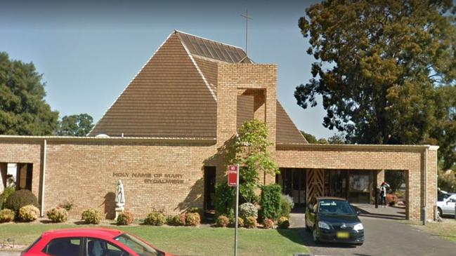 Holy Name of Mary Catholic Church in Rydalmere. Picture: Google