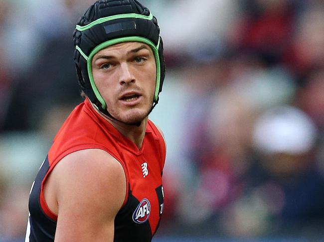 AFL Round 17. 14/07/2018. Melbourne vs Western Bulldogs at the MCG.  Melbourne's Angus Brayshaw     . Pic: Michael Klein