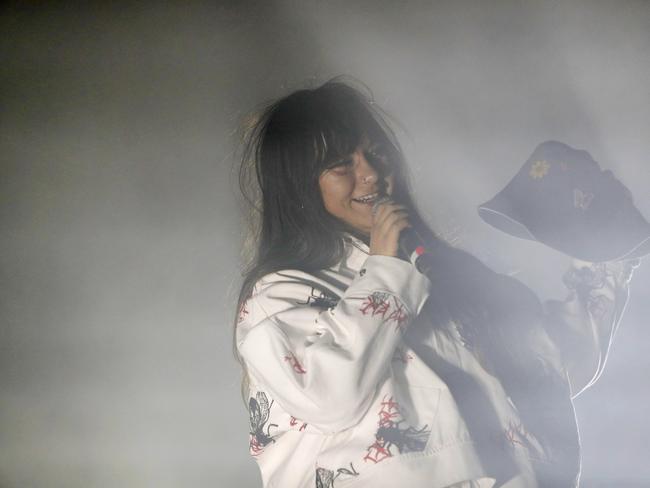 Mallrat plays at Dark Mofo's Night Mass at the Odeon Theatre. Picture: PATRICK GEE