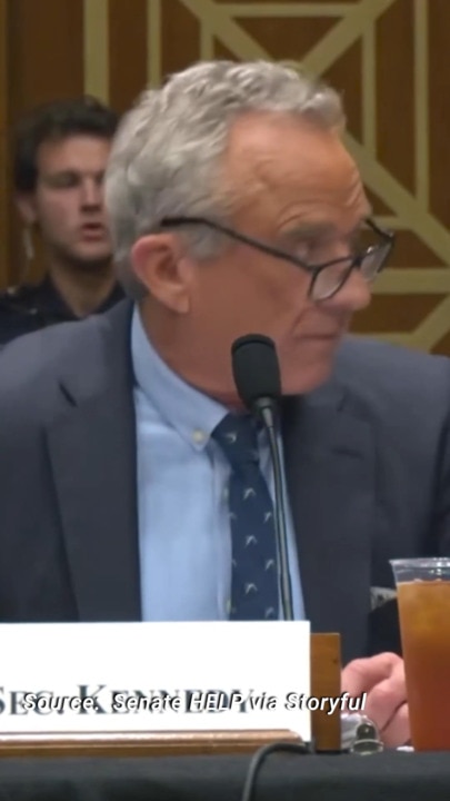 RFK Jr startled as protesters interrupt budget hearing