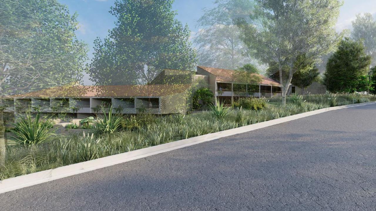 Renders of the proposed five-star hotel at Noosa Springs Golf and Spa Resort.