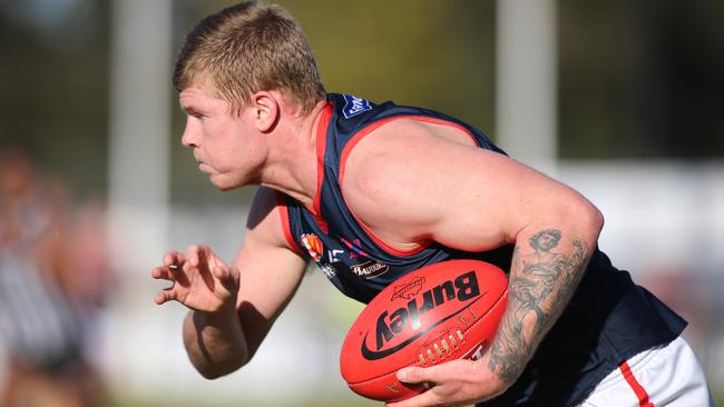 Norwood recruit Joshua Glenn is climbing the goalkickers’ list. Picture: Dean Martin/AAP