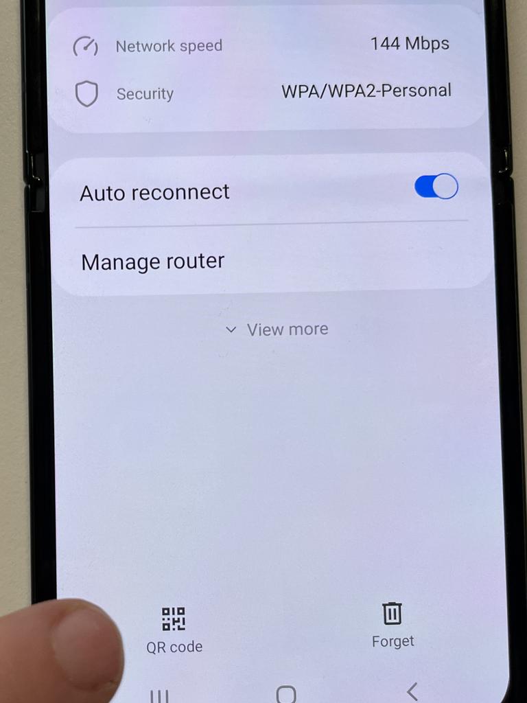 You can share your Wi-Fi via your Samsung phone. Picture: Supplied