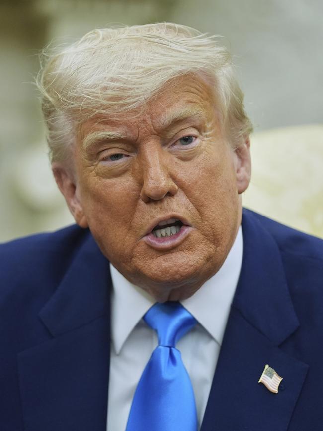 US President Donald Trump. Picture: AP