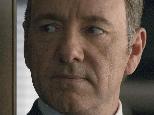 Kevin Spacey and Robin Wright in season 2 of Netflix's "House of Cards." Photo credit: Nathaniel Bell Picture: Supplied