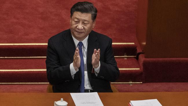 Xi Jinping has reasserted the Chinese Communist Party’s authority over all Chinese businesses. Picture: Getty Images