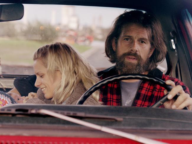 Elise (Veerle Baetens) and Didier (Johan Heldenbergh) in <i>The Broken Circle Breakdown</i>.