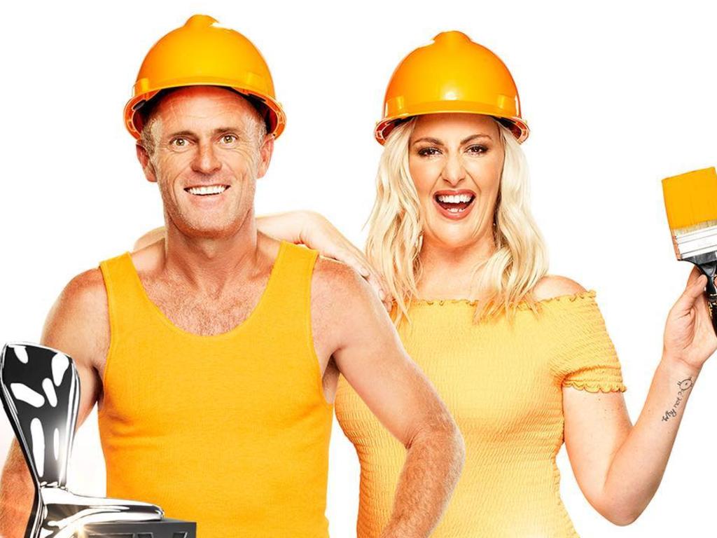 Eva and her partner Norm appeared on Channel 9's reality TV show The Block.