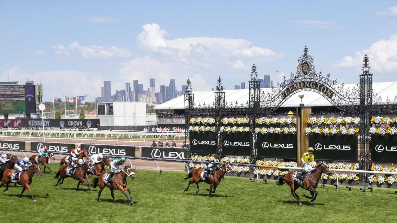 Without A Fight smashed them. Photo by George Sal/Racing Photos via Getty Images.