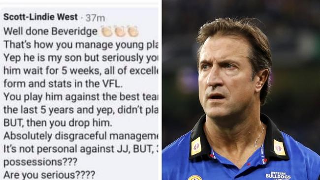 Scott West roasts Bulldogs coach.