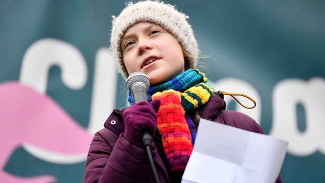 Swedish activist Greta Thunberg. Picture: AFP