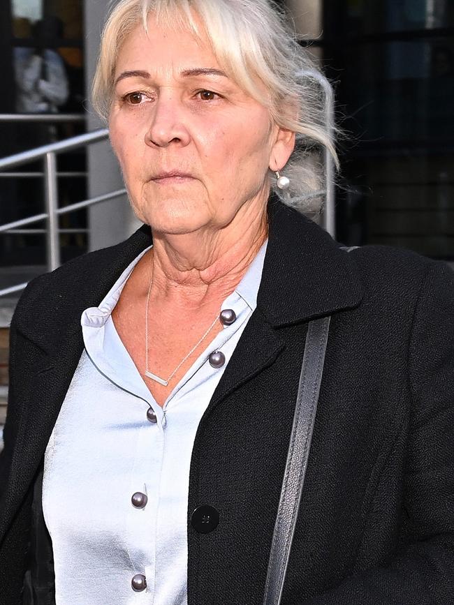 Roxanne Kerr leaves Kingston Crown Court on February 06, 2025. (Photo by Leon Neal/Getty Images).