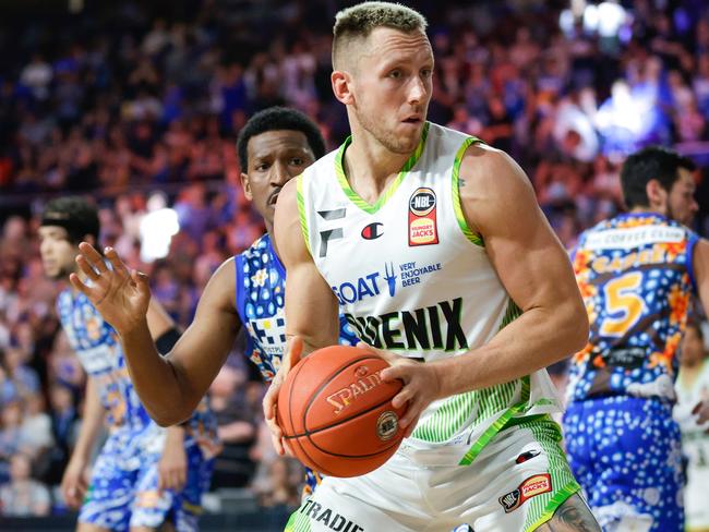 South East Melbourne Phoenix reek of the Phoenix is right in the mix to win the NBL’s MVP. Photo: Russell Freeman/Getty Images.