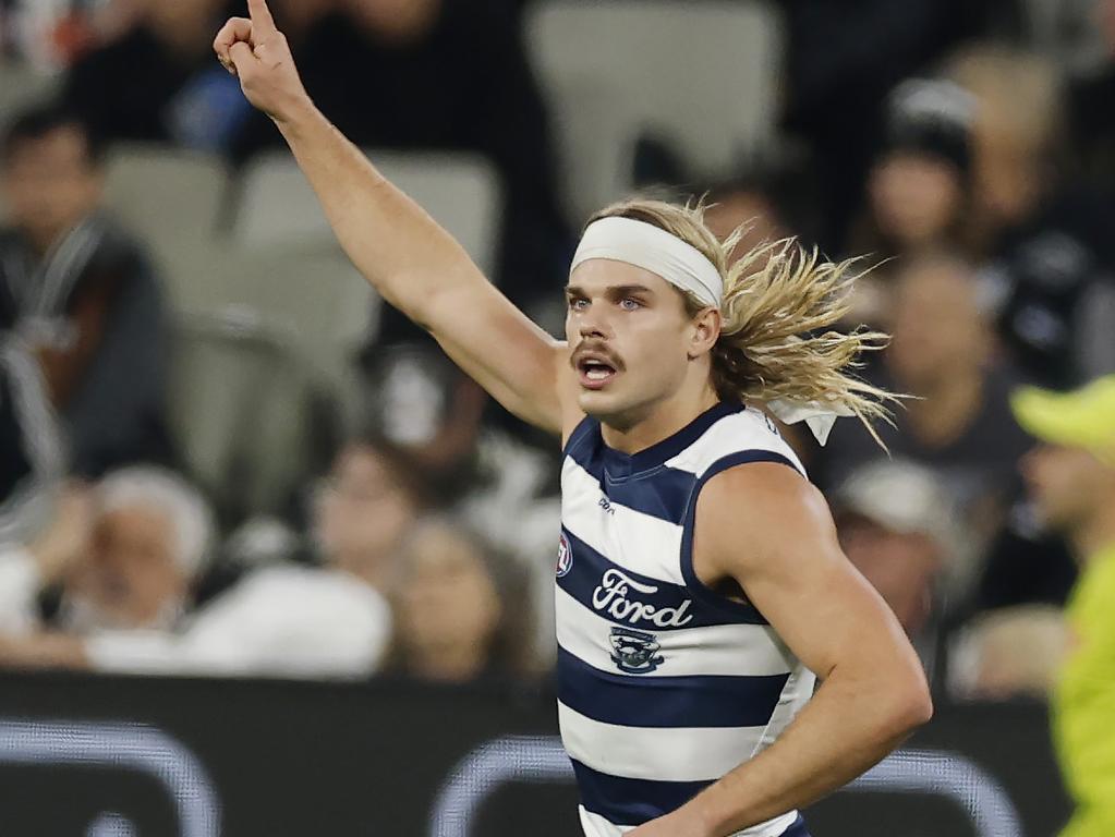 Bailey Smith is thriving at the Cats. Picture: Michael Klein