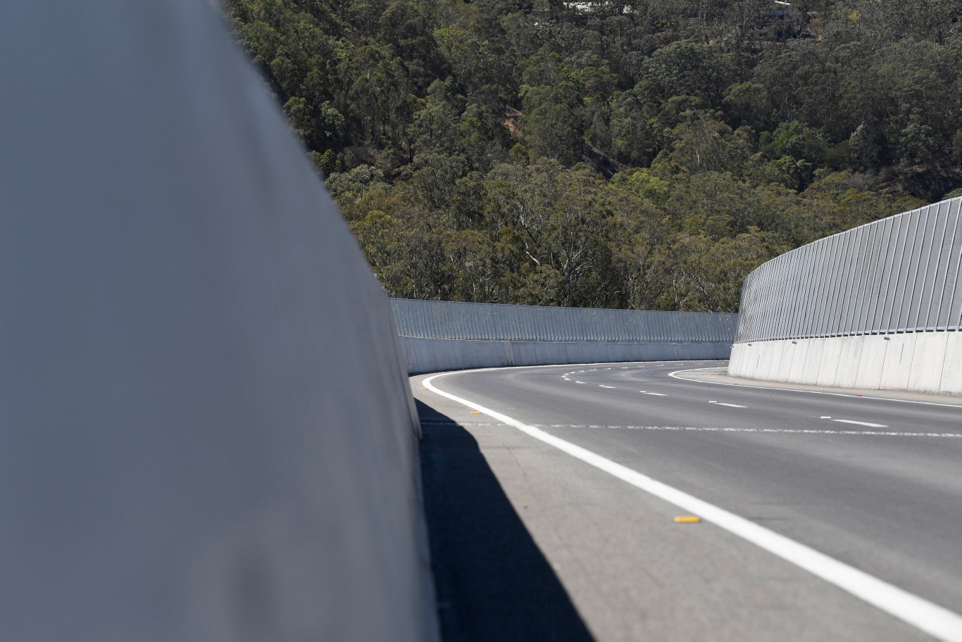 Toowoomba Second Range Crossing viaduct is seen during a media preview before opening, Friday, September 6, 2019. Picture: Kevin Farmer