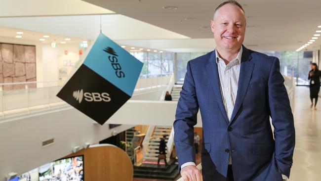 SBS financial director James Taylor. Picture: Ryan Osland.