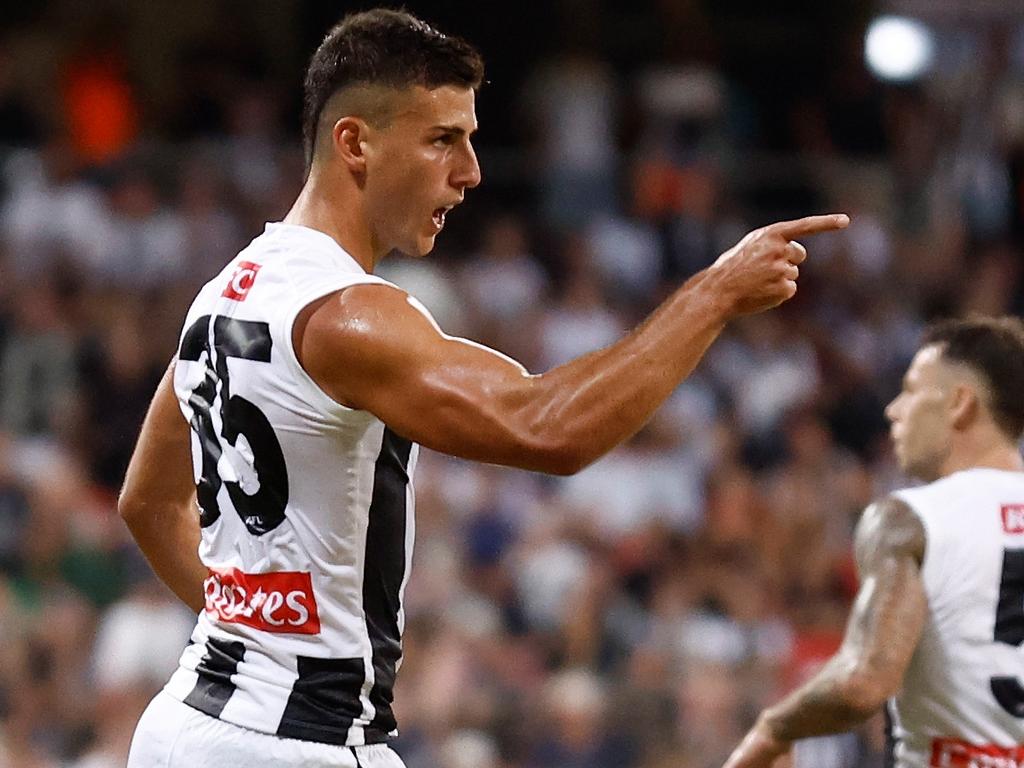 Nick Daicos has made one of the greatest starts to an AFL career in history. Picture: Michael Willson/AFL Photos via Getty Images