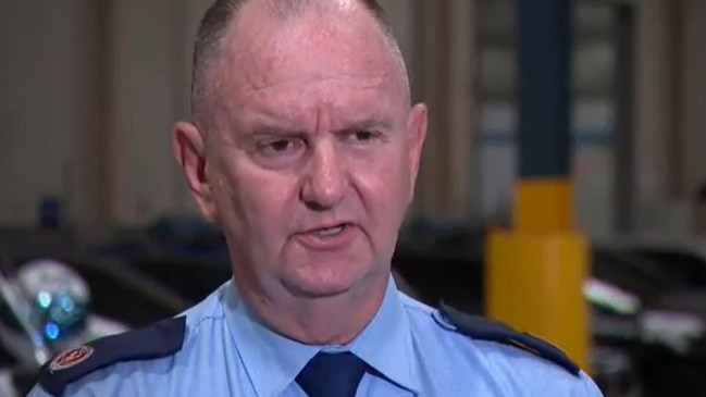 NSW Police Assistant Commissioner Brett McFadden said drivers shouldn’t undervalue human lives. Picture: Nine