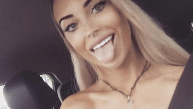 Make-up artist and young mother Chelsea Hall has been charged with assault causing actual bodily harm after an alleged fight at Northies. Picture: Supplied