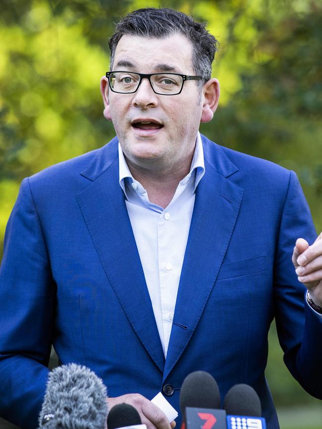 Victorian Premier Daniel Andrews. Picture: Nicole Cleary