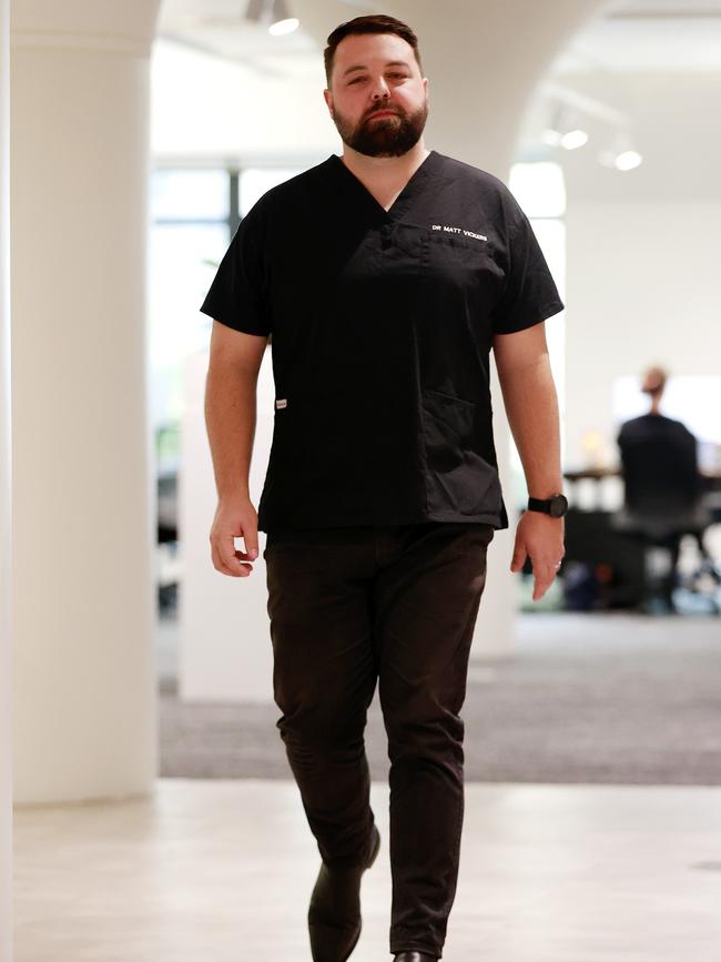 Clinical Director of online healthcare company Eucalyptus, Dr Matt Vickers. Picture: Tim Hunter. Dr Matt Vickers.