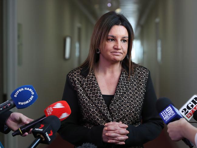 Senator Jacqui Lambie won’t support a national rollout of the cashless welfare card unless there are more support services. Picture Kym Smith