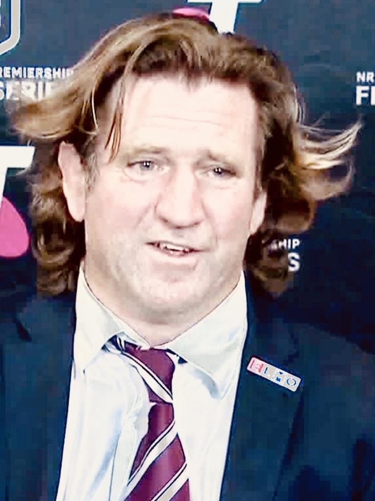 Des Hasler in week two of the NRL finals.