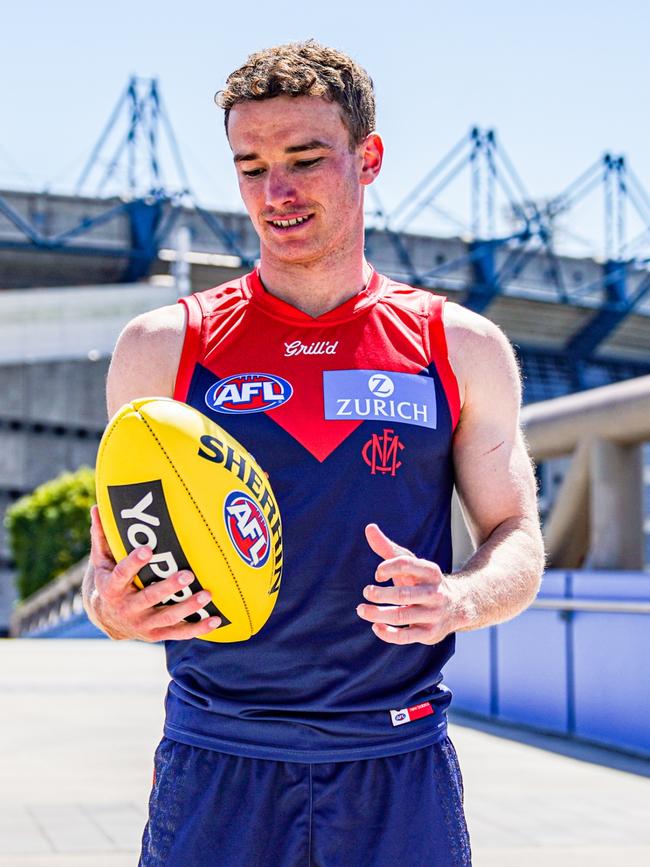 New Melbourne signing Jack Henderson. Picture: MelbourneFC