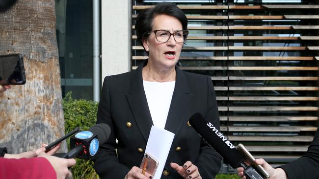 Attorney-General Vickie Chapman. Picture: AAP Image/Kelly Barnes