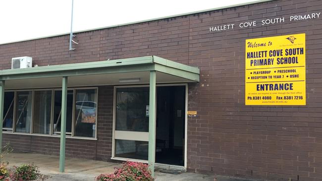 Hallett Cove South Primary has sustained damage estimated at $500,000. Picture: Dean Martin