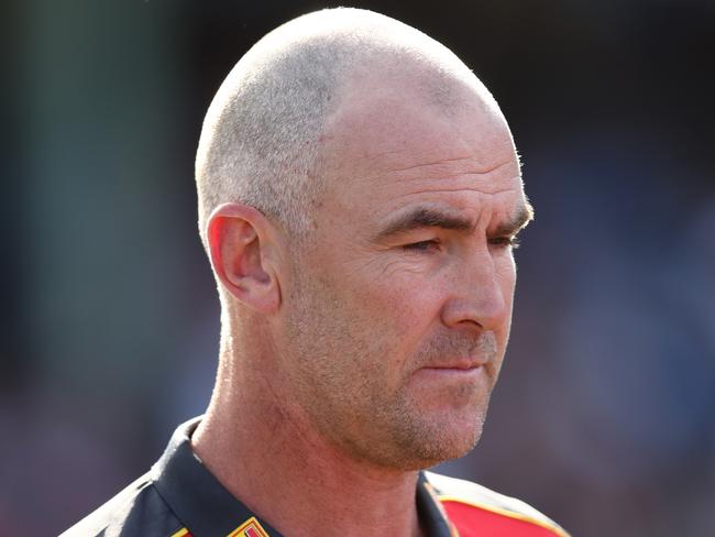 SYDNEY, AUSTRALIA - AUGUST 12: Steven King interim coach of the Suns looks on during the round 22 AFL match between Sydney Swans and Gold Coast Suns at Sydney Cricket Ground on August 12, 2023 in Sydney, Australia. (Photo by Jason McCawley/AFL Photos/via Getty Images)