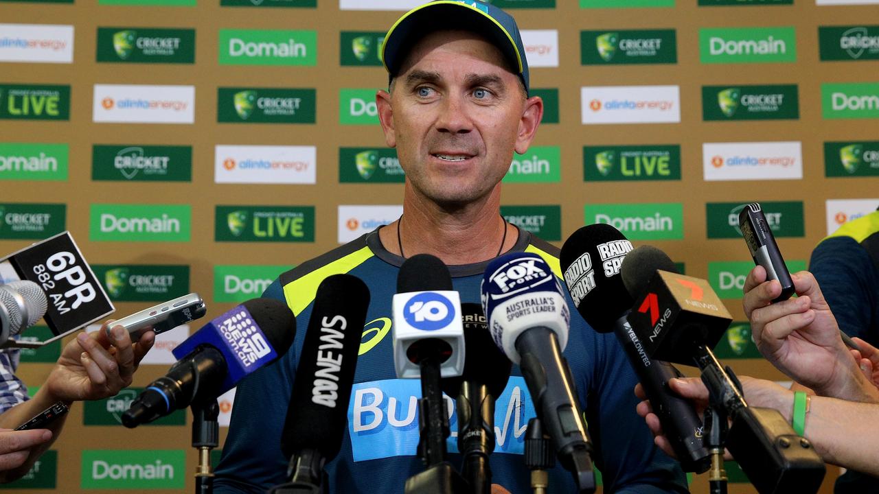 Justin Langer believes flat pitches are a huge problem, but has urged curators to keep experimenting with Australian wickets to get the right balance. Photo: Richard Wainwright