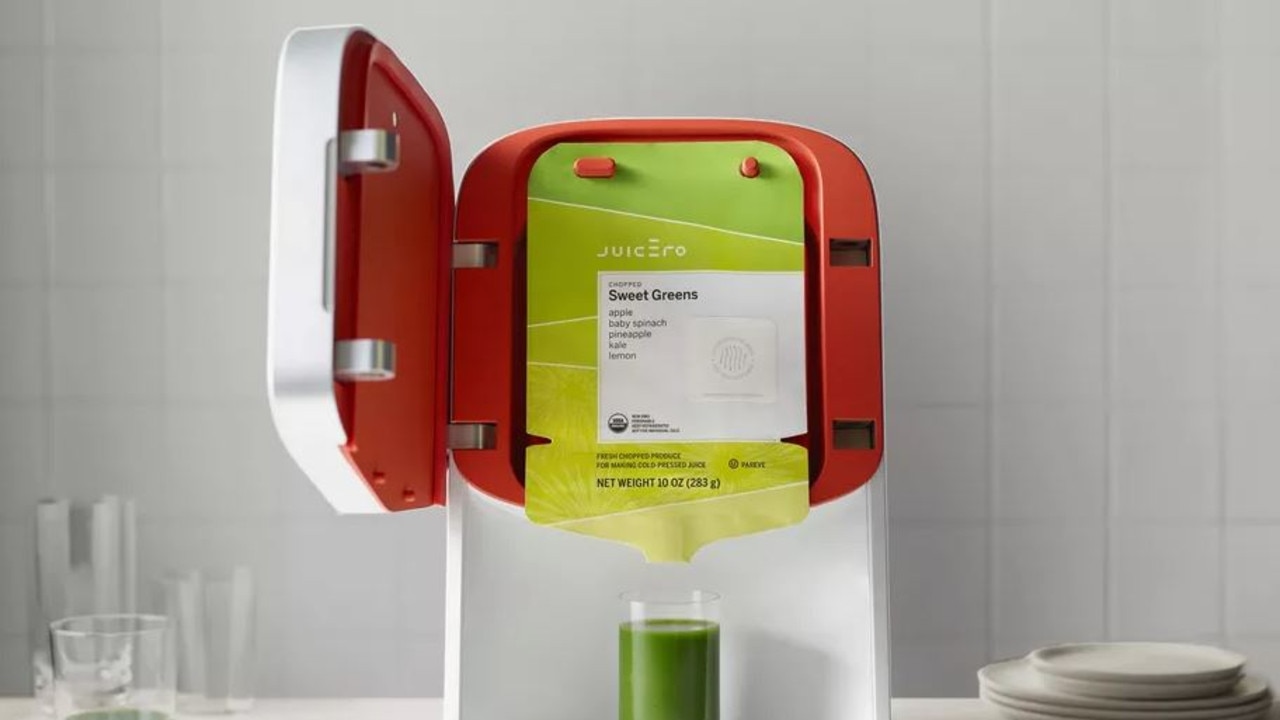 The Juicero Press was designed to squeeze juice out of specially made bags of fruit and vegetables. The problem? You didn't need the $US699 juicer for that.