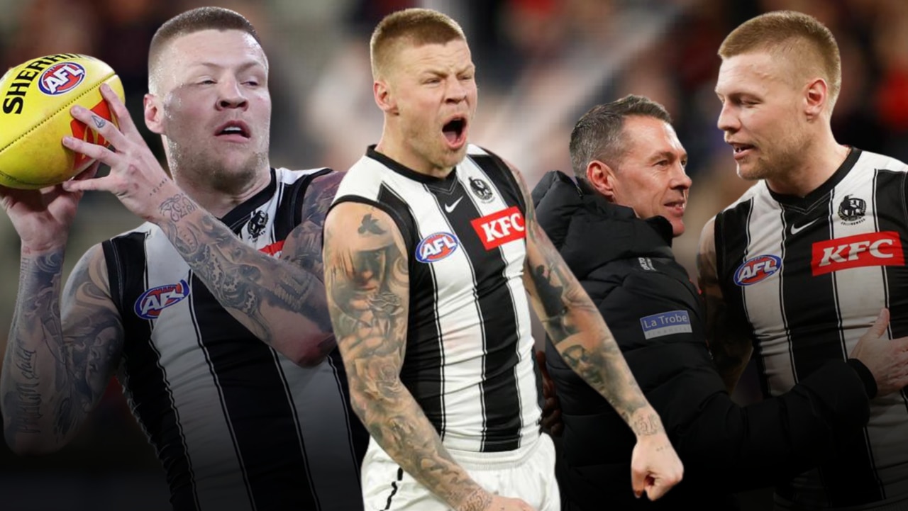 Jordan De Goey has put together an impressive stretch of form. The coach loves him and Mark Robinson says it's time for the Pies to table a contract offer now.