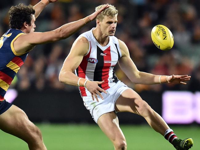Alan Richardson says Nick Riewoldt is “50-50” to play this weekend. Picture: Getty Images