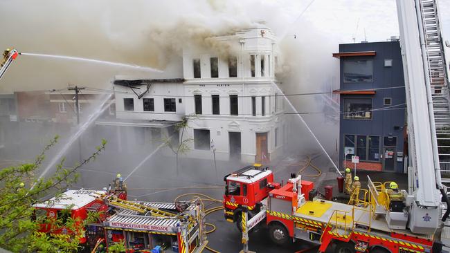 The former Motel venue was set to be one of the city’s hottest nightspots. Picture: Hamish Blair