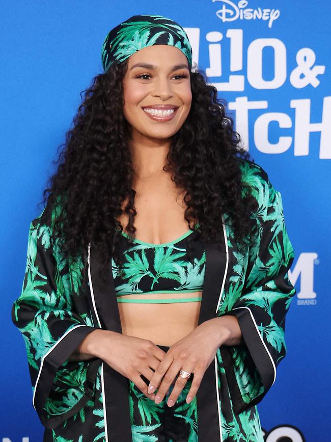 Jordin Sparks at the world premiere of Lilo & Stitch this week. Picture: AFP