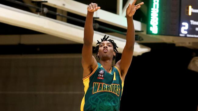 American import and Woodville star Joe Jackson has committed to another season in SA. Picture: Supplied