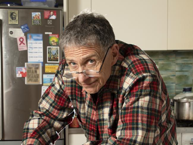 Christopher Zinn  in his kitchen, for a story about a new cookbook. Picture Chris Pavlich for The Australian