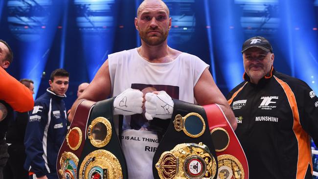 WBO set to strip Tyson Fury of heavyweight title following drug