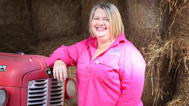 Drought Angels founder Natasha Johnston has been named The Courier-Mail Queenslander of the Year. Picture: Liam Kidston