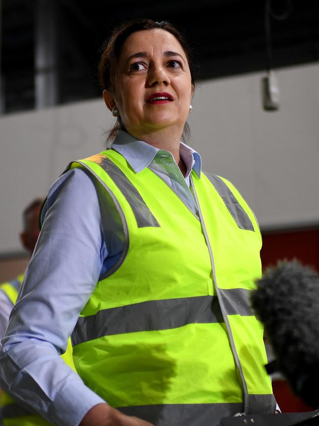 Queensland Premier Annastacia Palaszczuk has taken a hardline stance on border closures, but research suggests public opinion is shifting. Picture: NCA NewsWire/Dan Peled