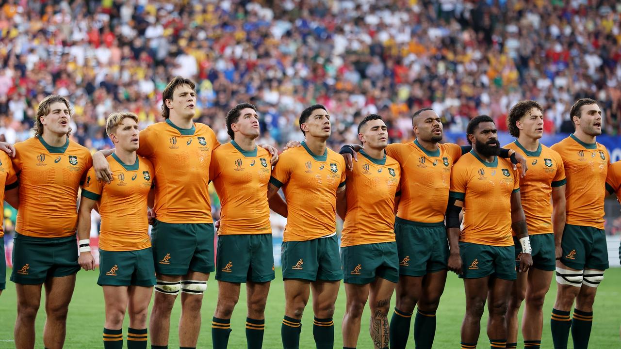 The Wallabies’ disappointing performance at the World Cup was costly for Rugby Australia. Picture: Chris Hyde/Getty Images
