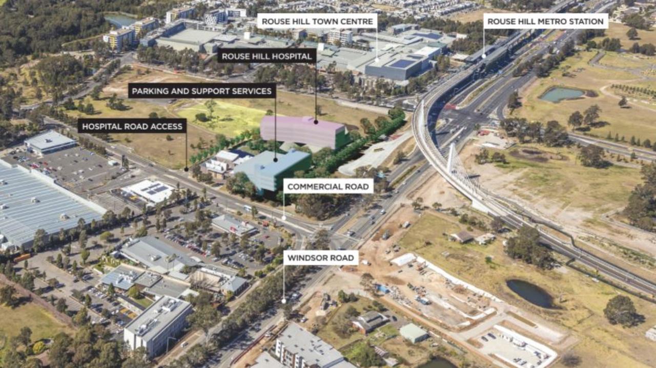 Master Plan Released For Rouse Hill Hospital At Commercial Rd And   Ef642decb9a8752c9f5211ba1416d2ab