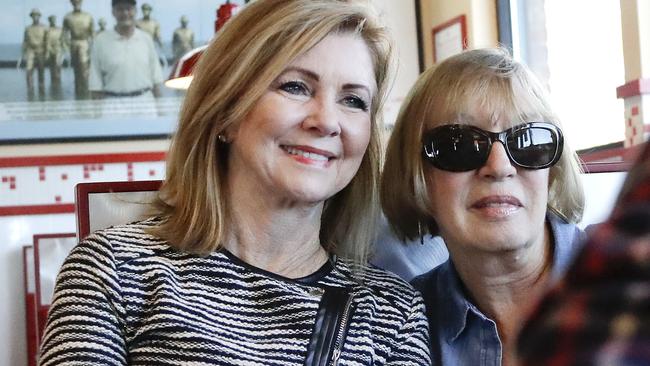 Marsha Blackburn  (L) has won Tennessee from the Democrat incumbent. Picture: AP.