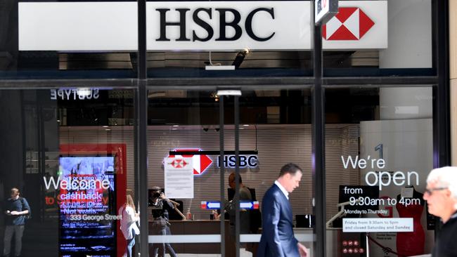 HSBC told Mr Smith he was liable for his loss because he “disclosed his password”. Picture: Jeremy Piper